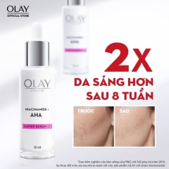 Tinh Chất Ngừa Lão Hóa Olay Luminous Niacinamide + AHA Super Serum 30ml