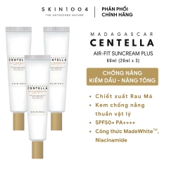Kem Chống Nắng Skin1004 Cho Da Nhạy Cảm Madagascar Centella Air-Fit