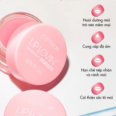 (HSD 10/2026) Mask Ngủ Môi Catrice Lip Lovin Overnight Lip Mask 4g