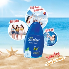 Sữa Chống Nắng Giải Nhiệt Cho Da Sunplay Super Cool SPF50+ 30g