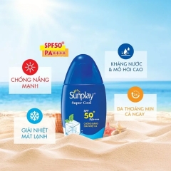 Sữa Chống Nắng Giải Nhiệt Cho Da Sunplay Super Cool SPF50+ 30g