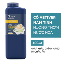 Sữa Tắm Dicora Urban Fit Detox Natural Extracts 400ml