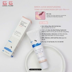 Kem Chống Nắng Round Lab Birch Juice Moisturizing Tone-Up Sunscreen SPF 50+ PA++++ 50ml