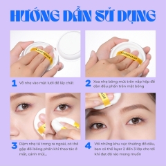 Phấn Phủ Bột Lemonade Supermatte No Makeup Loose Powder SPF29 9g (Tím)
