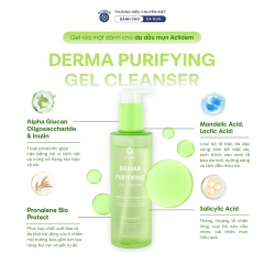 Gel Rửa Mặt Cho Da Dầu Mụn Actidem Derma Purifying Gel Cleanser 200ml