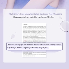 Kem Chống Nắng Nâng Tone Espoir Water Splash Tone Up Lasting Sun Cream SPF50+ 50ml