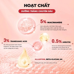 Tinh Chất Dưỡng Trắng Mờ Thâm Nám Tia'm Tranexin Nia Vita 40ml