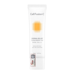 Kem Chống Nắng Cell Fusion C An Toàn Cho Mẹ Bầu & Em Bé Derma Relief Suncreen 100 SPF50 50ml (Mẫu Mới)