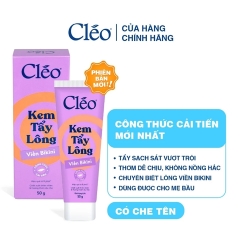 Kem Tẩy Lông Viền Bikini Cleo Từ Khoai Tây & Mật Ong 50g (Mẫu Mới)