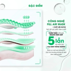 Mặt Nạ Siêu Tinh Chất Phục Hồi Dr Wonjin Ampoule Edition 8 CICA Relaxing Fill Air Mask 27g