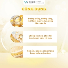 Mặt Nạ Giấy Truyền Trắng Chuyên Sâu Wonjin Effect Water Toning Concentrated Essence Mask (Mẫu Mới)