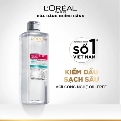 Nước Tẩy Trang L'Oreal Làm Sạch Sâu Cho Da Dầu Revitalift Crystal Micellar Water