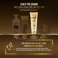 Kem Xả Phục Hồi Liên Kết Tóc Pantene Miracles Daily Serum Treatment 180ml