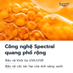 Kem Chống Nắng Kiềm Dầu & Ngừa Mụn Eucerin Sun Dry Touch Acne Oil Control SPF50+50ml (Mẫu Mới)