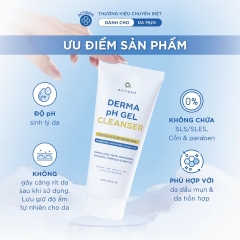 Gel Rửa Mặt Actidem Dành Cho Da Dầu Mụn Derma pH Gel Cleanser 150ml