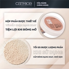 Phấn Phủ Dạng Bột Catrice True Skin Mineral Loose Powder 4,5g - 010 Transparent Malt