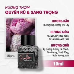 Nước Hoa Vùng Kín Foellie 10ml (Nhập Khẩu) - Bijou (Đen)