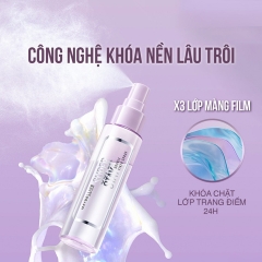 Xịt Khóa Dưỡng Ẩm Lâu Trôi Makeup Maybelline Super Stay Double Fixer Spray 55ml