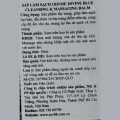 Sáp Tẩy Trang Oh!Oh! Divine Blue Cleansing & Massaging Balm 30ml