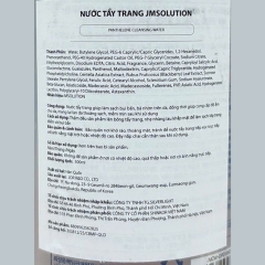 Nước Tẩy Trang JMsolution Panthelene B5 Cleansing Water 500ml