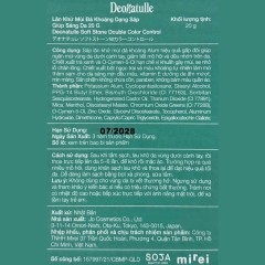 Lăn Khử Mùi Deonatulle Đá Khoáng Dạng Sáp Soft Stone 20gr