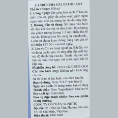 Gel Tẩy Tế Bào Chết Candid BHA Gel Exfoliant 100ml