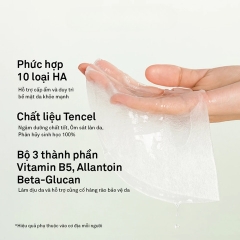 Mặt Nạ Giấy Cẩp Ẩm Phục Hồi Da Candid Hyaluronic B5 Water Gel Mask