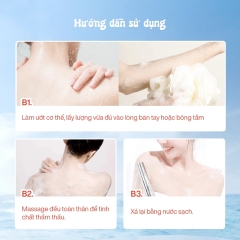 Sữa Tắm Sáng Da Hương Nước Hoa Five Grains Niacinamide Body Wash 500ml (Premium Edition)