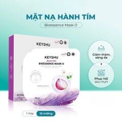 Mặt Nạ Sợi Keyshu Bioessence Mask 0 GLB 30ml (Mẫu Mới) - Botanic (Hành Tím)