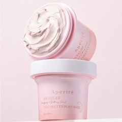 Mặt Nạ Đất Sét Quả Mọng, Thải Độc & Làm Sáng Da Aperire Spa Relief Verry Pretty Pore Mask 120g (Mẫu Mới)