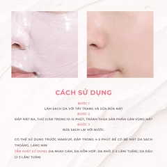 Mặt Nạ Đất Sét Quả Mọng, Thải Độc & Làm Sáng Da Aperire Spa Relief Verry Pretty Pore Mask 120g (Mẫu Mới)