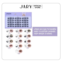 Mi Giả Cụm Tự Nhiên Jary Cluster Lashes (5 Hàng) (Không Có Keo)