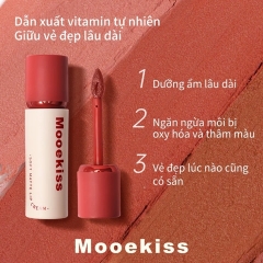Son Kem Lâu Trôi Mooekiss Soft Matte Lip Cream Velvet 3g (Nắp Đỏ)