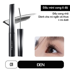Mascara Làm Cong, Dài & Tơi Mi, Chống Nước Judydoll Fine Curling Mascara 3g - 01 (Mẫu Mới)