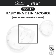 Nước Cân Bằng Tẩy Tế Bào Chết DrCeutics 2% BHA Basic BHA 2% In Alcohol 100ml