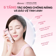 Kem Chống Nắng Thuần Chay Nâng Tông Sáng Hồng Dinsee Premium Vegan Tone Up Sunscreen SPF50+ 50ml