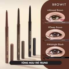Kẻ Viền Mắt Trong Browit Nong Chat Smooth And Slim Inner Eyeliner 0.1g