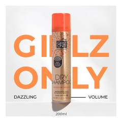 Dầu Gội Khô Girlz Only Dry Shampoo Dazzling Volume (Tóc Bồng Bềnh Tức Thì)