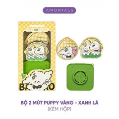 Set 2 Bông Mút Amortals Powder Puff Set (2 Bông Mút + Hộp Đựng)