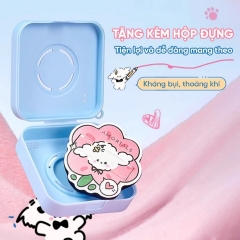 Set 2 Bông Mút Amortals Powder Puff Set (2 Bông Mút + Hộp Đựng)