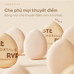 Set 2 Mút Trang Điểm Ngón Tay Amortals Finger Sized Mini Puff Concealer Puff