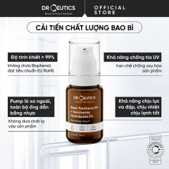 Tinh Chất DrCeutics Phục Hồi Da Basic Panthenol 5% + Saccharide Hydrolysate 2% Restoring 40g