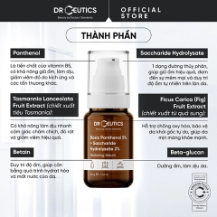 Tinh Chất DrCeutics Phục Hồi Da Basic Panthenol 5% + Saccharide Hydrolysate 2% Restoring 40g