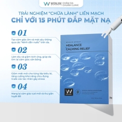 Mặt Nạ Giấy Wonjin Effect Healance Calming Relief Mask 30g (Mẫu Mới)