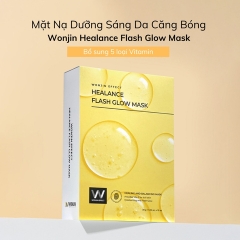 Mặt Nạ Giấy Wonjin Effect Healance Flash Glow Mask 30g (Mẫu Mới)
