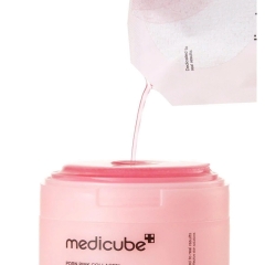 Pad Dưỡng Sáng, Dưỡng Ẩm, Săn Chắc Da Medicube PDRN Pink Collagen Toning Gel Toner Pad (120ml) (70 Miếng)