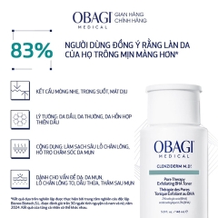 Dung Dịch Trị Mụn Tẩy Tế Bào Chết Obagi Clenziderm MD Pore Therapy Salicylic Acid 2% 148ml (Nhập Khẩu)