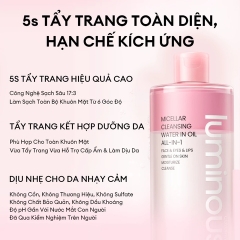 Nước Tẩy Trang 2 Lớp Colorkey Micellar Cleansing Water In Oil All-In-1 - 500ml (Mẫu Mới)