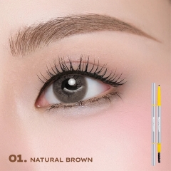 Chì Kẻ Mày Lemonade Siêu Mảnh Lâu Trôi Micro Eyebrow - 01 Natural Brown