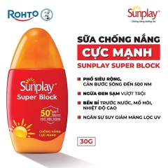 Sữa Chống Nắng Sunplay Bảo Vệ Vượt Trội Super Block SPF50